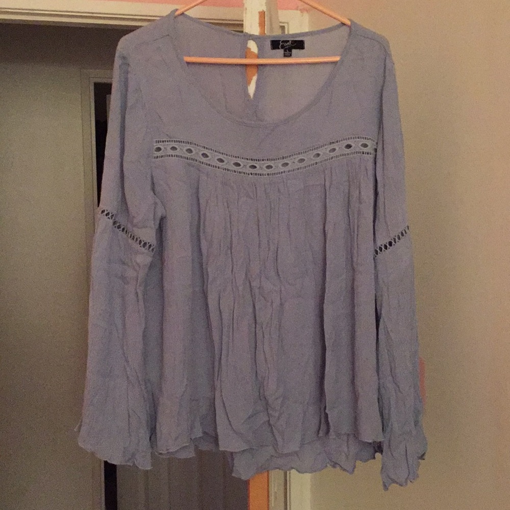 🌴Earl Large Blue Blouse